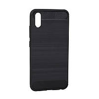 Панель Carbon Series BeCover для Vivo Y91c Black (704032)