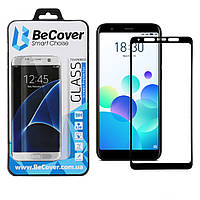 Защитное стекло BeCover для Meizu M8c Black (703301)