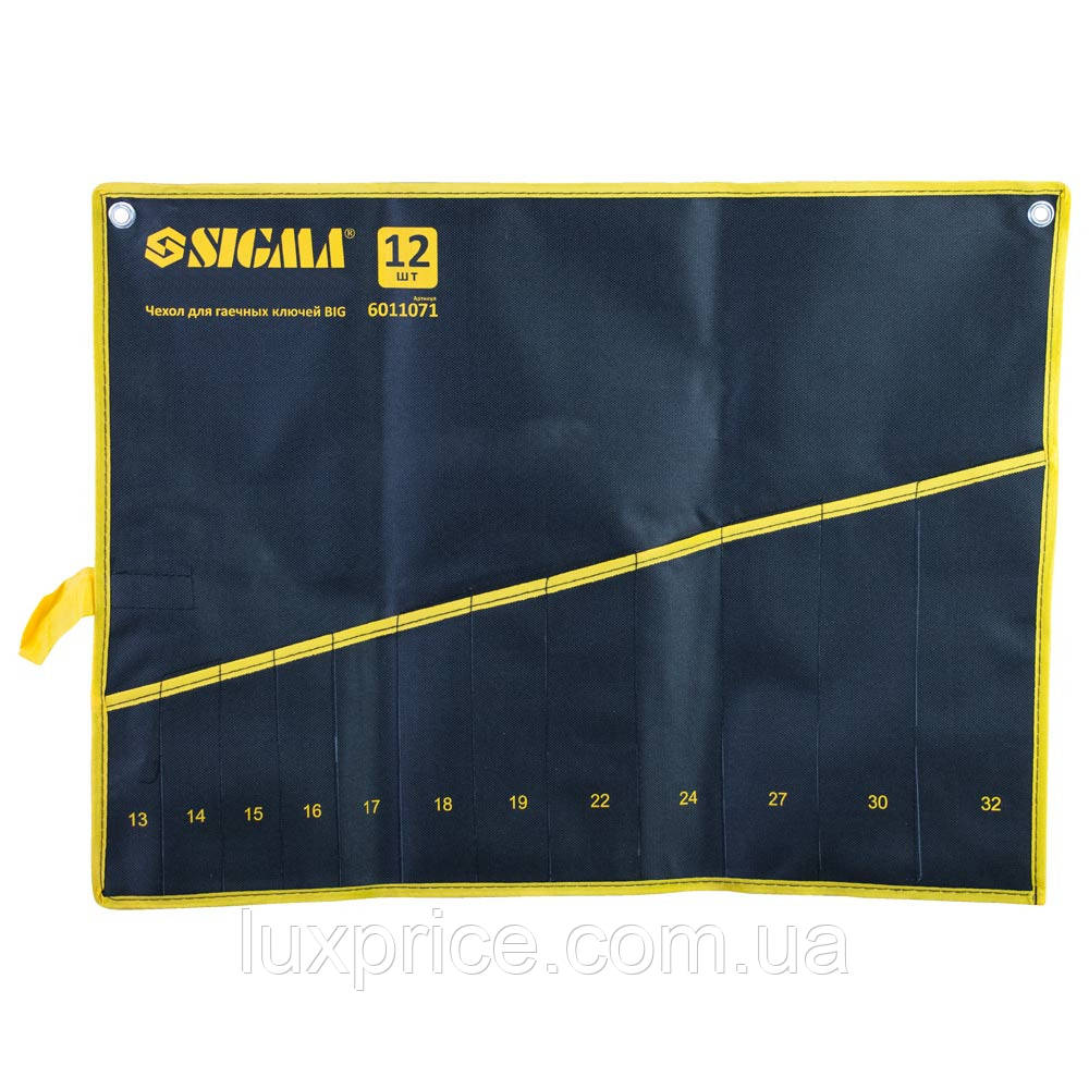 Чохол для гайкових ключів 12шт (big) SIGMA (6011071)    Luxprice