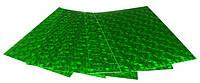 Кольорова ЕВА піна А4, 21х29, 7см, 1, 80 мм 5 лист.зелений HL-EVA-006(ФЦ005/3)  ish