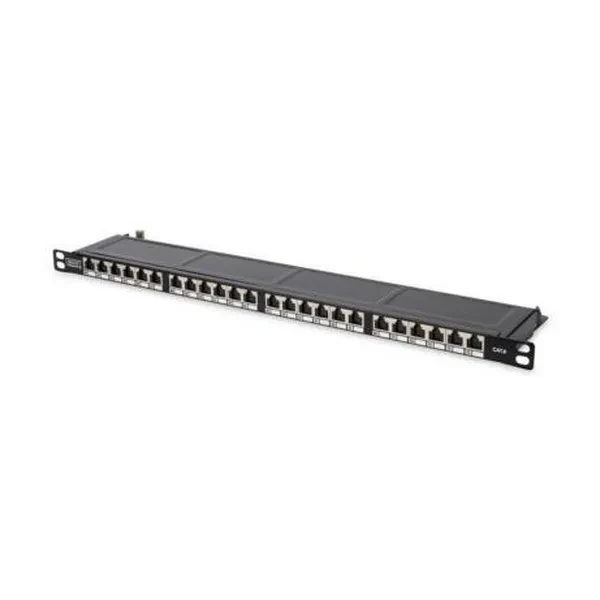 Патч-панель Digitus DN-91624S-SL-SH 19 0.5U, 24xRJ45, CAT 6 STP зібрана