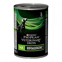 Влажный корм для щенков и взрослых собак Purina Pro Plan Veterinary Diets HA Hypoallergenic 400 г