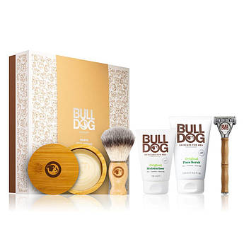 Набір чоловічої косметики для гоління й догляду за шкірою Bulldog Skincare Shave Collection 100 + 125 мл + 100 г