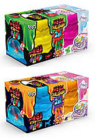 В'язка маса "2 в 1 "Mega Stretch Slime" та "Fluffy Slime" рос/укр Danko Toys FLS-03-01,01U ish