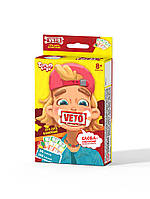 Настільна розважальна гра "VETO" міні укр Danko Toys VETO-02-01U ish