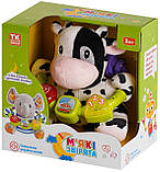 М'яка інтерактивна музична іграшка з брязкальцем (укр. озвучування) арт. 43122, фото 2