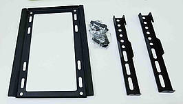 Кронштейн на стіну, фіксований для телевізорів універсальний від 14 до 47 дюймів