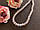 Бусини кришталеві (Рондель) виріб  - прозорий  розовий с АБ, розмір: 2х2мм, кол-во 135-165 шт, фото 3