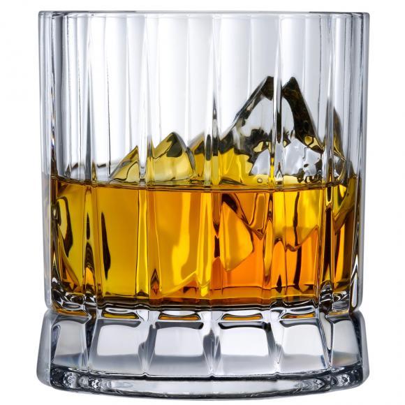 Набір склянок для віскі 4шт Sof Wayne 250мл Nude Glass