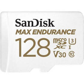Картка пам'яті SANDISK 128 GB microSDXC class 10 UHS-I U3 Max Endurance (SDSQQVR-128G-GN6IA)