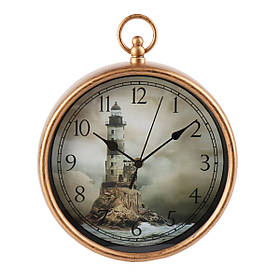 Настінний годинник з картиною 31 см кварцовий