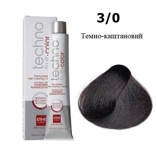 Купить Перманентная краска для волос ALTER EGO Techno Fruit Color №3/0 ...