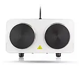 Електроплита двоконфоркова дискова RAF 8020A <unk> плита настільна дискова 2 конфорки, фото 3