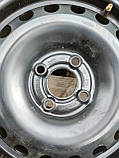Диски 4.100 R14 5J ET35 DIA57.1 VOLKSWAGEN GOLF 2/POLO/PASSAT B3/B4; OPEL; RENAULT KANGOO, фото 3