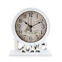 Настенные часы Love Ø 18 см кварцевые в пластиковом корпусе