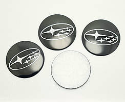 Наклейки на ковпачки литих дисків Subaru 56 мм