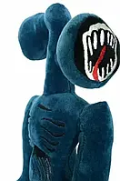Детская мягкая игрушка Сиреноголовый 35 см. Плюшевый Сайрен-хед синего цвета. Игрушка Siren Head
