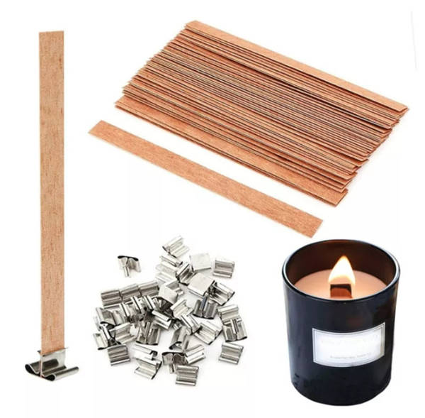 Деревянный фитиль для свечи: из какого дерева выбрать