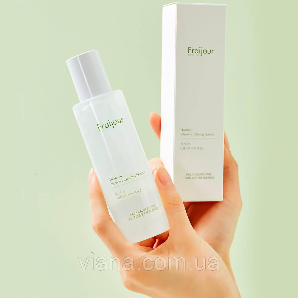 Есенція для чутливої шкіри обличчя з хаутюйнією Fraijour Heartleaf Intensive Calming Essence, 120 мл