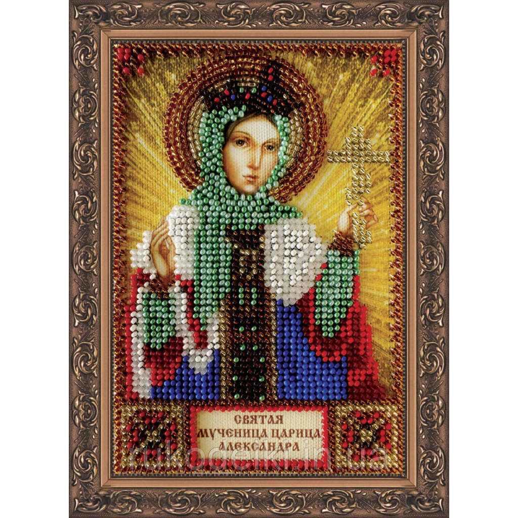 Святая Александра Набор для вышивки бисером иконы Абрис Арт AAM-034 - фото 1 - id-p1673920877