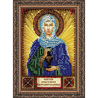 Святая Анастасия Набор для вышивки бисером иконы Абрис Арт AAM-029