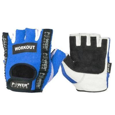 Перчатки для фитнеса Power System Workout PS-2200 Blue M (PS-2200_M_Blue)