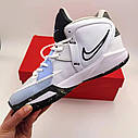 Eur36-46 NIKE KYRIE INFINITY 8 'White/Light Blue' Кайрі баскетбольні чоловічі жіночі кросівки, фото 9