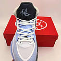 Eur36-46 NIKE KYRIE INFINITY 8 'White/Light Blue' Кайрі баскетбольні чоловічі жіночі кросівки, фото 8