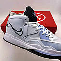 Eur36-46 NIKE KYRIE INFINITY 8 'White/Light Blue' Кайрі баскетбольні чоловічі жіночі кросівки, фото 6