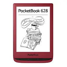 Електронна книга PocketBook 628 Touch Lux 5 Red