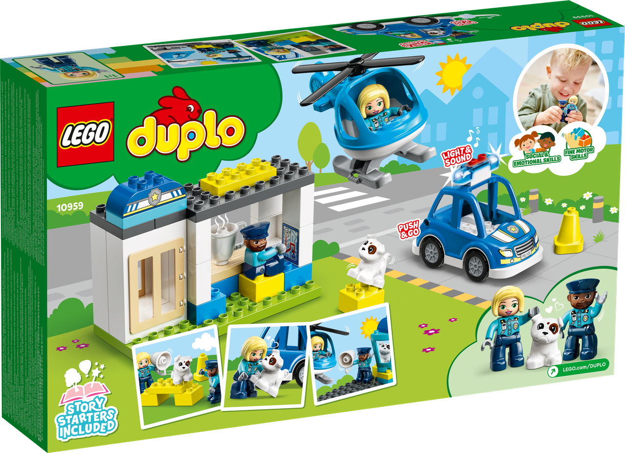 ОРИГИНАЛ LEGO ЛЕГО Duplo Полицейский участок и вертолёт 10959, цена ...