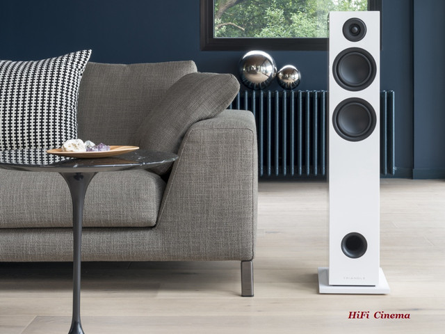 Triangle Elara LN 07 White life style HiFi Cinema