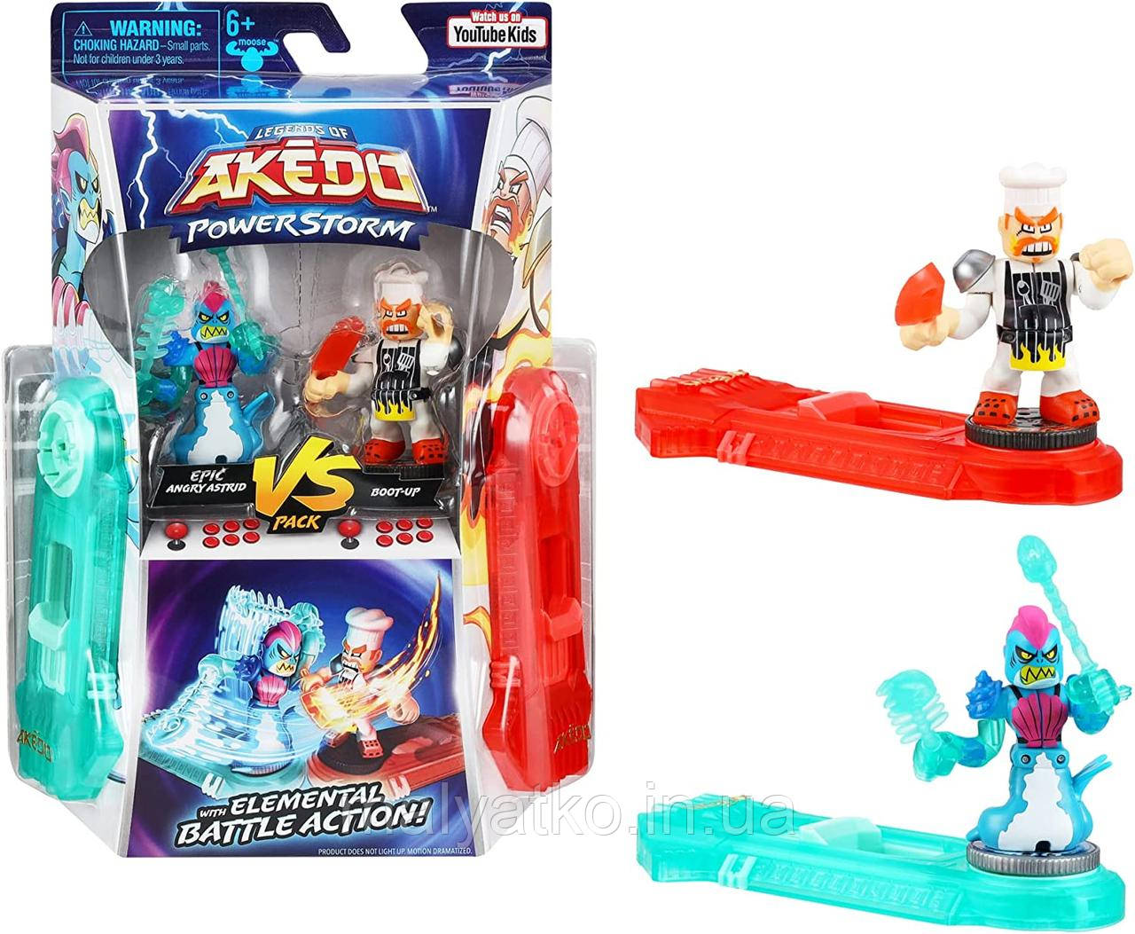 Ігровий набір бійця Акедо Воїни останній поєдинок Akedo Powerstorm Ultimate Arcade Warriors Briny Bun Burner