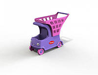 Тележка-автомобиль детская фиолетовая 01540/01 01540/01 rish