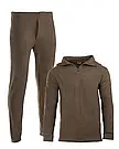 Термобілизна тактична на флісі Mil-Tec od Thermoflece undermoflece  with zipper-Мил тек-11220001- Олива, фото 3
