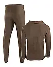 Термобілизна тактична на флісі Mil-Tec od Thermoflece undermoflece  with zipper-Мил тек-11220001- Олива, фото 4