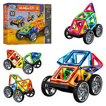 Конструктор магнітний LT3001 транспорт, 32 деталі