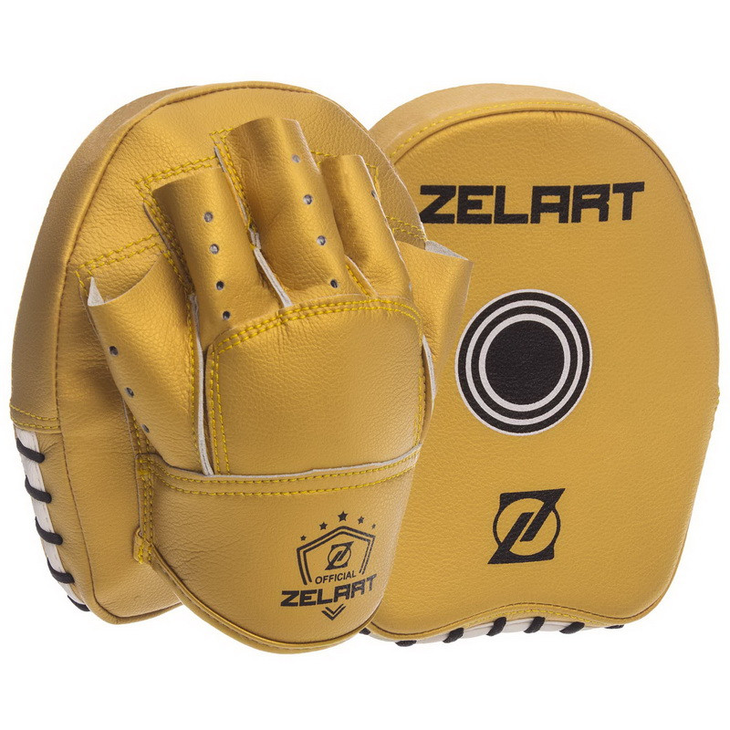 Лапа вигнута для боксу та єдиноборств Zelart 2 шт (BO-1418), фото 1