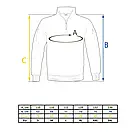 Кофта тактична Чорна Mil-Tec Tactical Sweatshirt 11472502 - 4XL, фото 2
