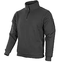 Кофта тактическая Mil-Tec Tactical Sweatshirt Толстовка Tactical Black 11472502