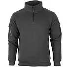 Кофта тактична Чорна Mil-Tec Tactical Sweatshirt 11472502 - 4XL, фото 5