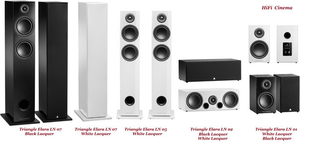 Triangle Elara LN Series Model line HiFi Cinema