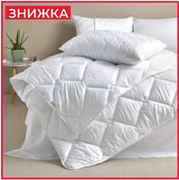 Одеяло полуторное осенне зимнее гипоаллергенное 140Х210 см микрофибра с наполнителем полиэфирное волокно