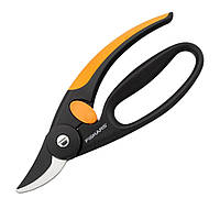 Секатор площинний з петлею для пальців Fiskars P44 20,1 см 150 г