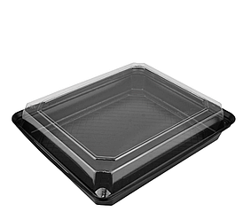 Упаковка для суші, ролів та кондитерських виробів 270х200 мм (4-6 роллов) (10 шт/уп)