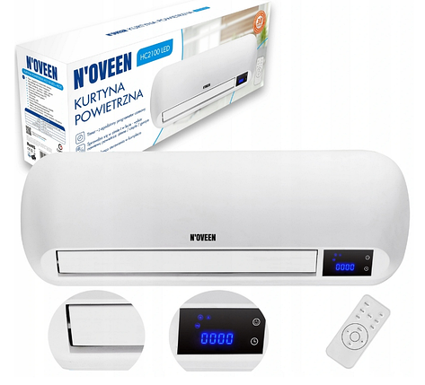 Повітряна завіса Noveen HC2100 з LED пультом, фото 1