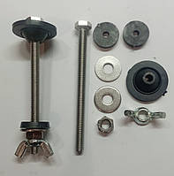 Болти кріплення бачка унітаза м6 неіржавка сталь