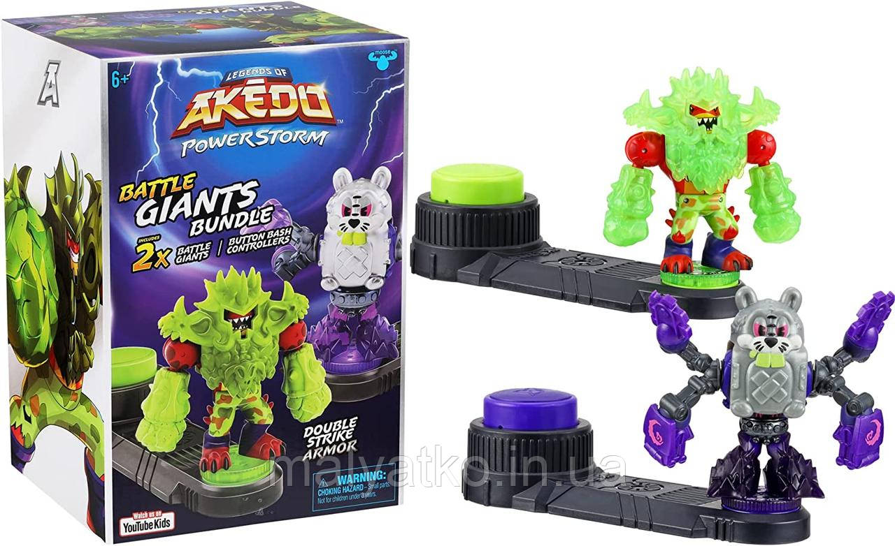 Ігровий набір бійця Гіганта Акедо Akedo Ultimate Arcade Warriors Giants Tremor Fist Tailwhip Bucktooth