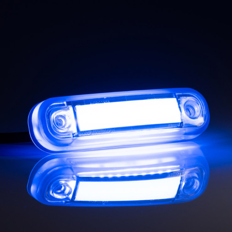 Ліхтар габаритний світлодіодний декоративний FRISTOM FT-045 N LED синій, фото 1