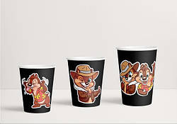 Стакан "Чіп і Дейл"